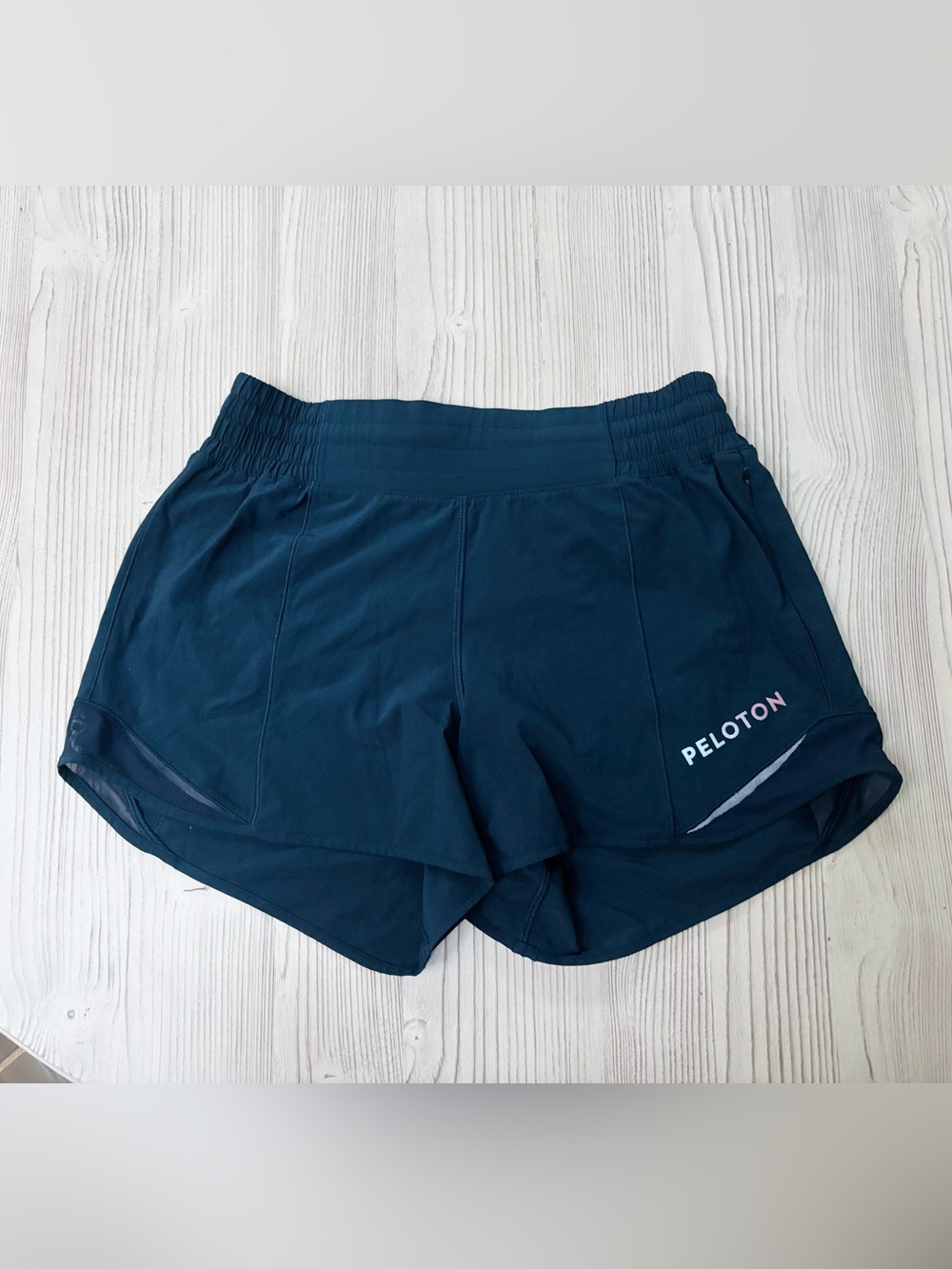 Peloton Lululemon Blue Shorts size 6